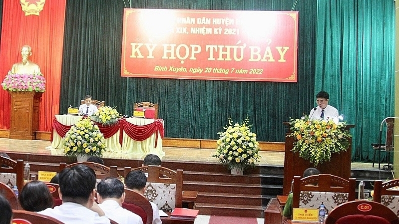 Vĩnh Phúc: Khai mạc kỳ họp HĐND huyện Bình Xuyên khóa XIX lần thứ 7