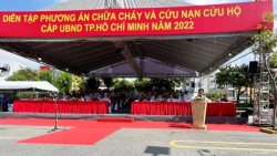 TP HCM: Hơn 2.300 người tham gia diễn tập phương án chữa cháy, cứu hộ, cứu nạn