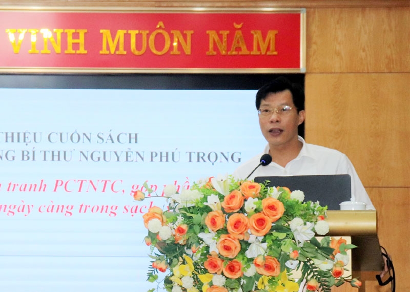 Phó Bí Thư Thường trực Nguyễn Hoài Nam phát biểu chỉ đạo tại hội nghị