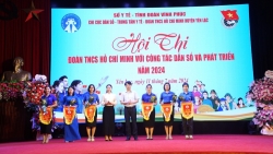 Vĩnh Phúc: Sôi nổi Hội thi Đoàn TNCS Hồ Chí Minh với công tác dân số