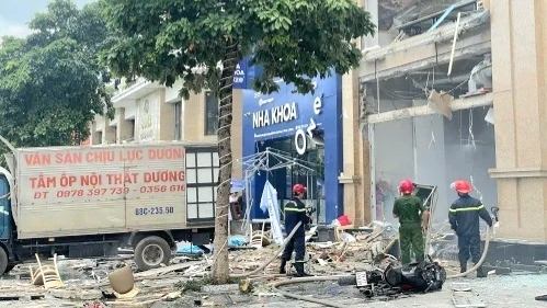 Vĩnh Phúc: Nổ khí gas khiến nhiều người bị thương