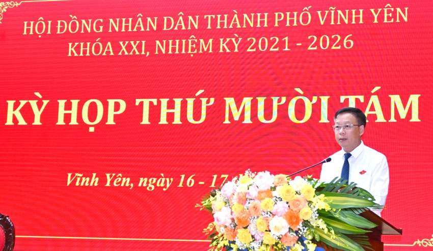 Đ.c Chủ tịch HĐND thành phố Trần Ngọc Hải khai mạc kỳ họp Đ.c Chủ tịch HĐND thành phố Trần Ngọc Hải khai mạc kỳ họp