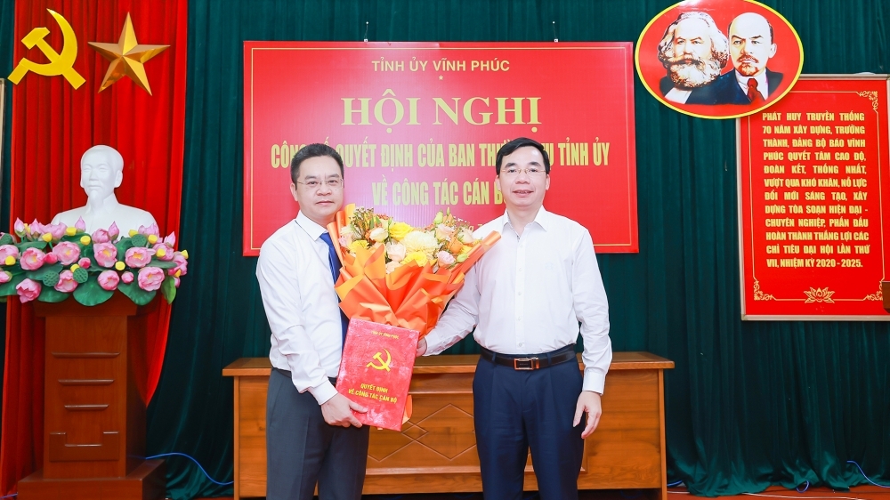 Ông Đỗ Hoàng Hanh làm Phó Tổng Biên tập Báo Vĩnh Phúc