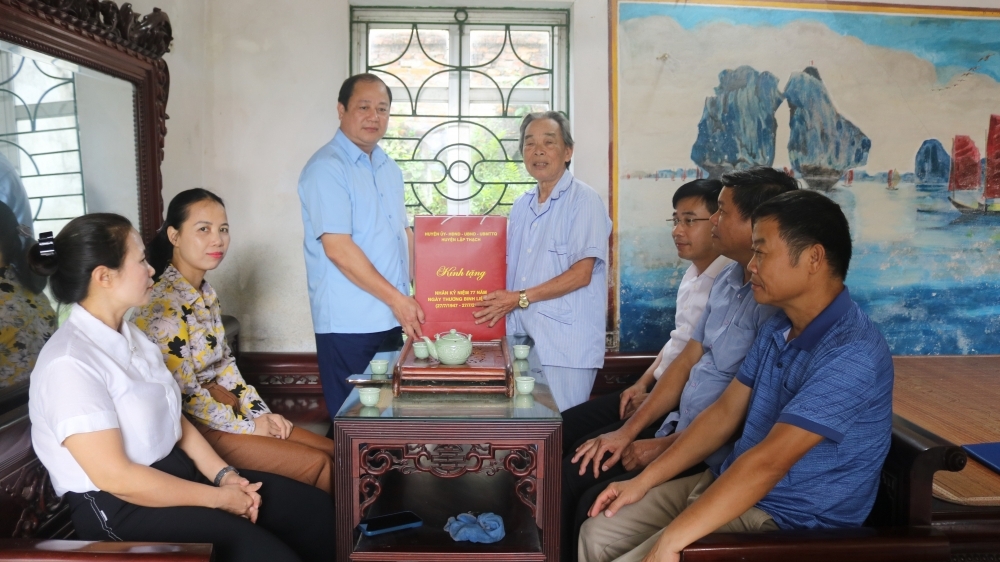 Huyện Lập Thạch: Đẩy mạnh phong trào đền ơn đáp nghĩa