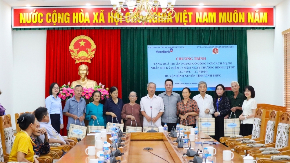 Huyện Bình Xuyên đẩy mạnh công tác đền ơn đáp nghĩa