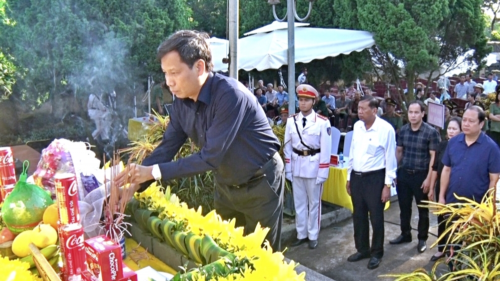 Vĩnh Phúc: Trao bằng “Tổ quốc ghi công” đối với liệt sĩ Nguyễn Văn Hiến