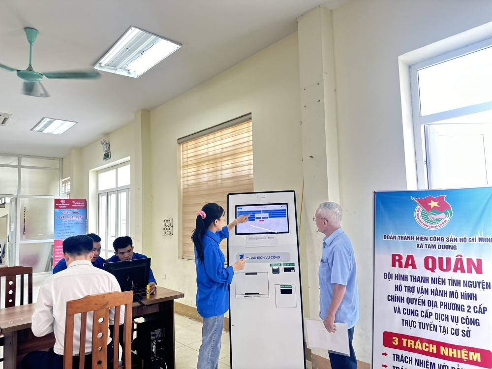 Xã Tam Dương: Nâng cao tinh thần, trách nhiệm phục vụ Nhân dân