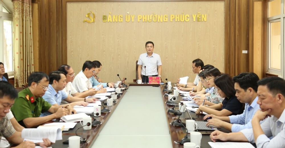 Phó Chủ tịch UBND tỉnh Phú Thọ làm việc tại phường Phúc Yên