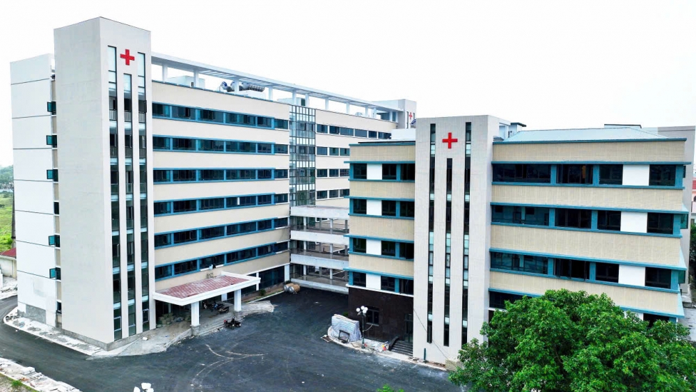 Trung tâm Y tế Khu vực Yên Lạc có tổng mức đầu tư hơn 313 tỷ đồng từ nguồn vốn ngân sách cấp tỉnh,