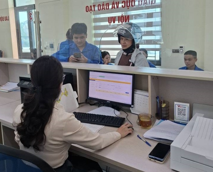 Trung tâm phục vụ hành chính công phường Xuân Hoà, điểm sáng trong giải quyết thủ tục hành chính phục vụ người dân và doanh nghiệp.