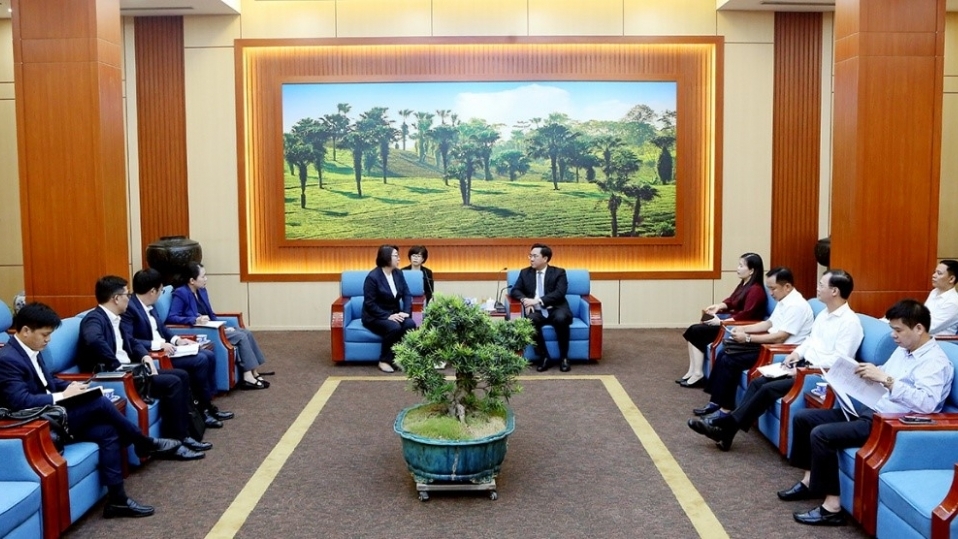 Chủ tịch tỉnh Phú Thọ làm việc với Tổng Giám đốc Honda Việt Nam