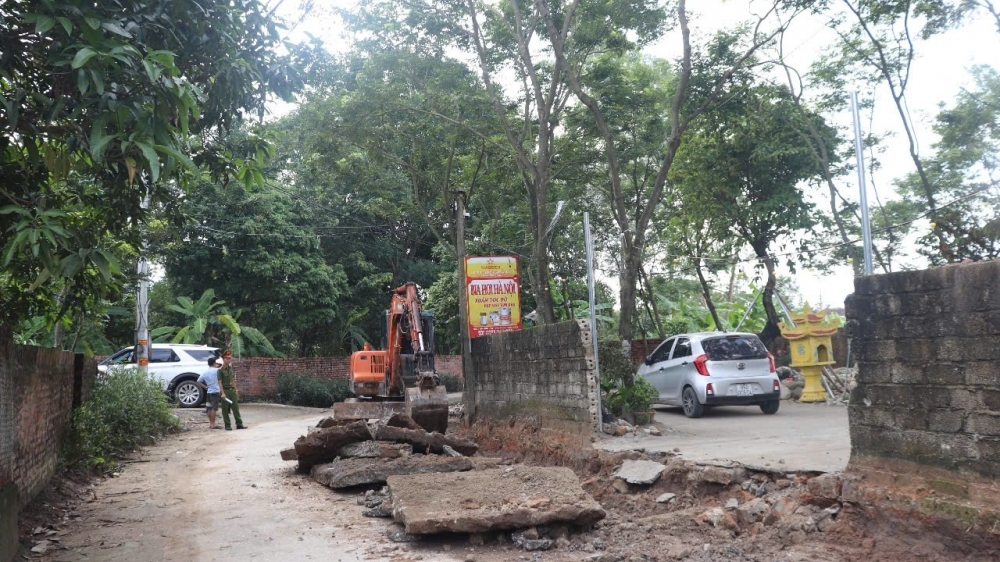 Phú Thọ: Ngăn chặn, xử lý hành vi đổ bê tông trái phép trên đất nông nghiệp