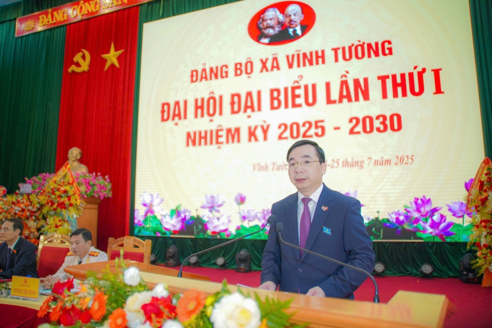 đồng chí Phó Bí thư Tỉnh ủy Bùi Huy Vĩnh