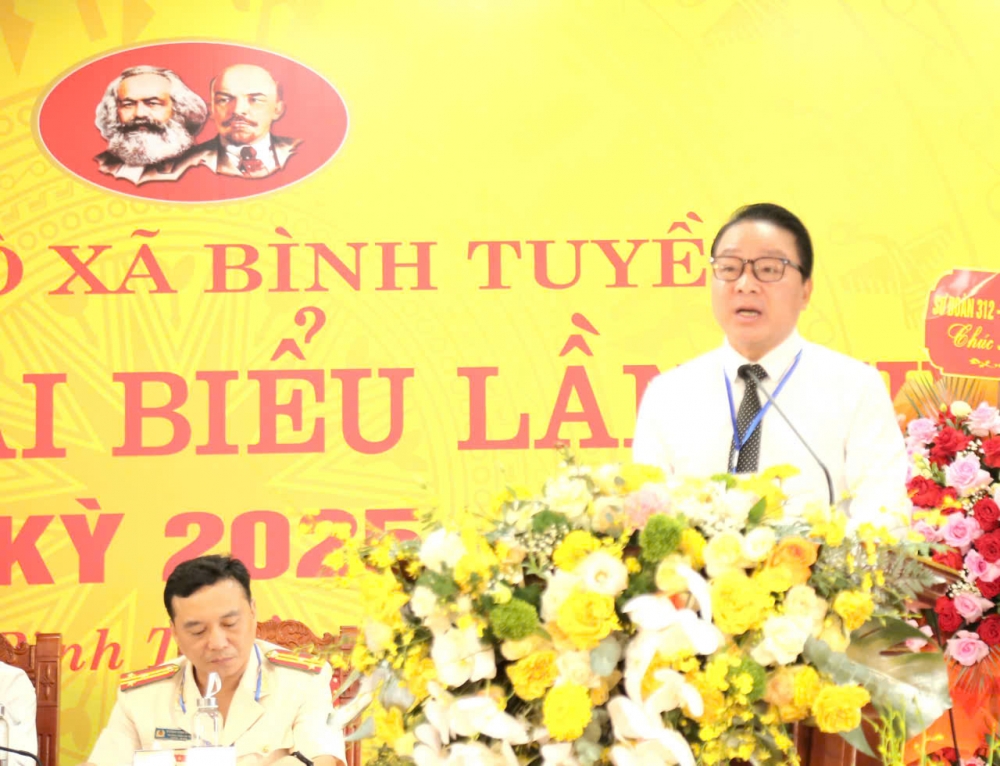 Đồng chí Kim Văn Ngoan Quýnh được chỉ định giữ chức Bí thư Đảng ủy xã Bình Tuyền