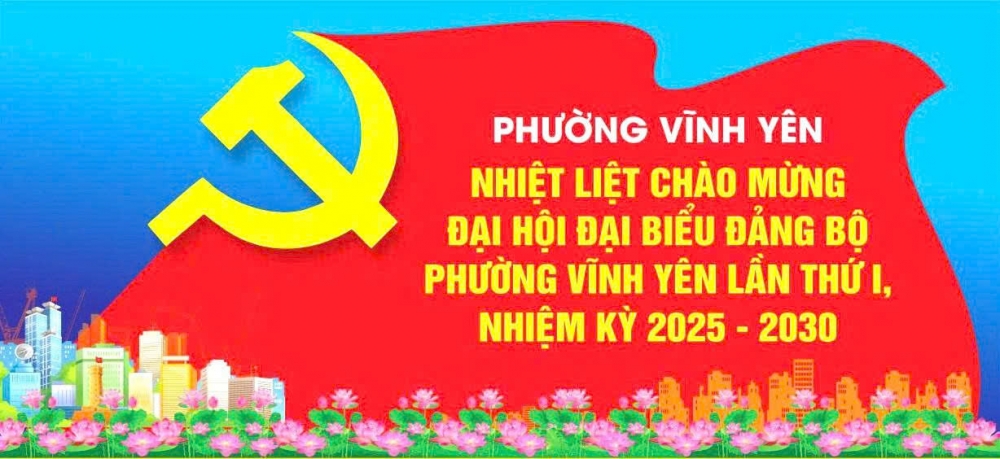 Phú Thọ: Phường Vĩnh Yên sẵn sàng cho Đại hội đại biểu Đảng bộ xã lần thứ I