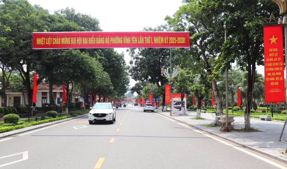 Phú Thọ: Phường Vĩnh Yên sẵn sàng cho Đại hội đại biểu Đảng bộ xã lần thứ I