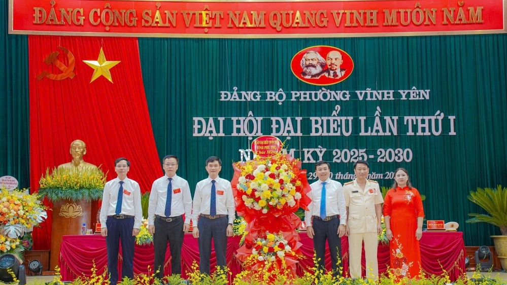 Phường Vĩnh Yên: Đoàn kết - Dân chủ - Kỷ cương - Đột phá - Phát triển
