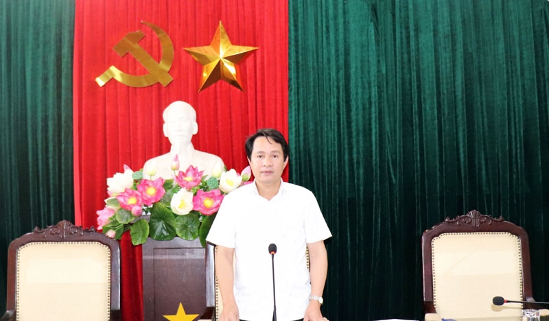 Đ.c Lê Anh Tân, Phó Chủ tịch UBND thành phố phát biểu chỉ đạo tại hội nghị