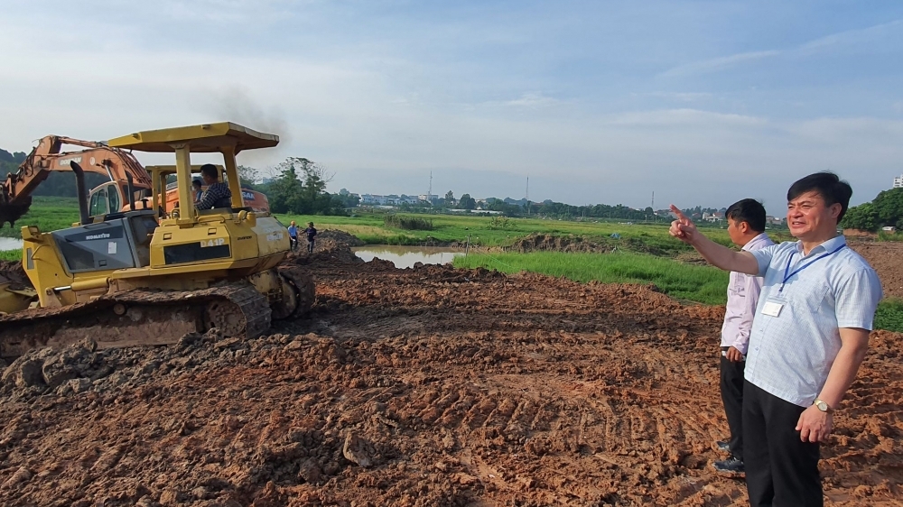 Vĩnh Phúc: Cưỡng chế thu hồi đất của 6 hộ liên quan đến dự án Công viên vui chơi giải trí TP Vĩnh Yên