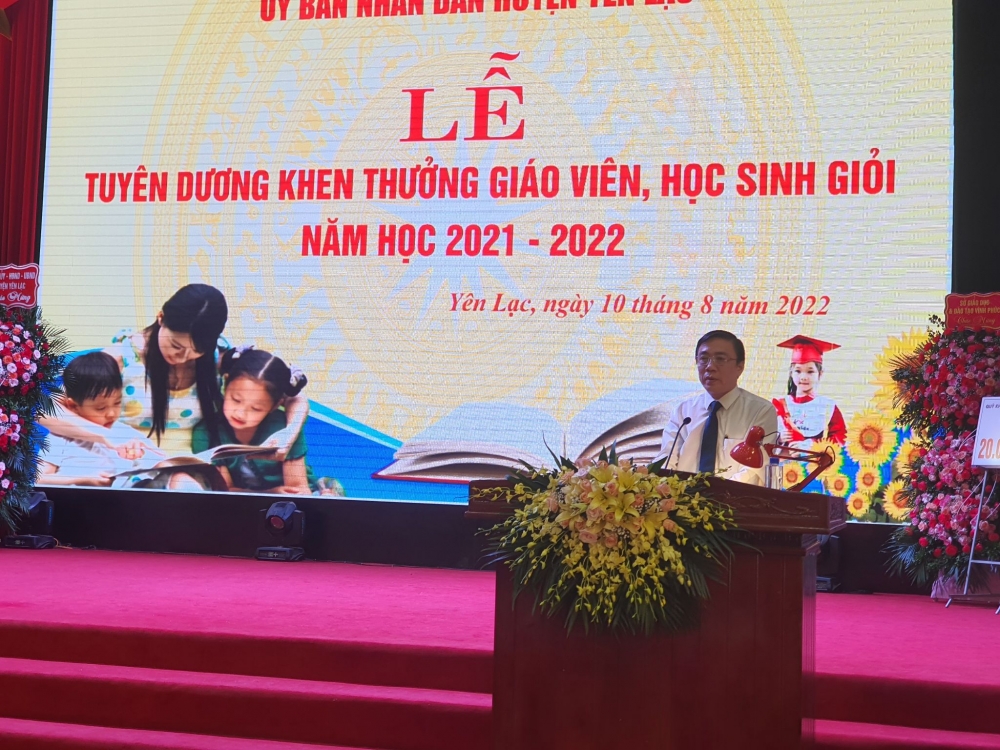 Ông Phạm Khương Duy - Phó giám đốc Sở GD Vĩnh Phúc