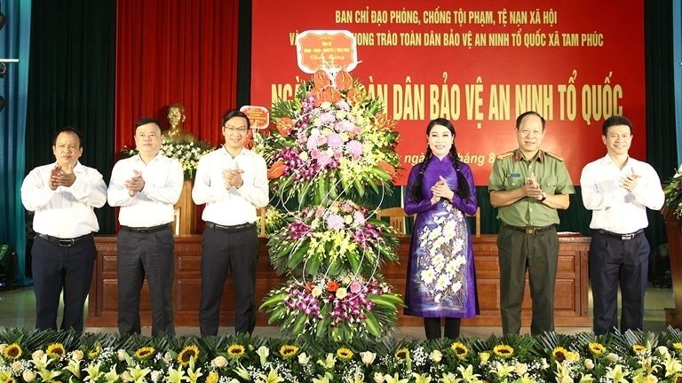 Vĩnh Phúc: Tổ chức điểm ngày hội Toàn dân Bảo vệ An ninh Tổ quốc năm 2022