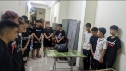 hai phong kho i to 17 doi tuong mang theo hung khi gay roi tra t tu cong co ng ta i nga 5 kien an