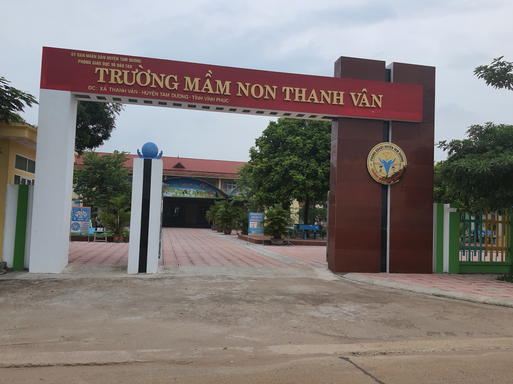 Tam Dương (Vĩnh Phúc): Trường mầm non Thanh Vân chuẩn bị các điều kiện cho năm học mới