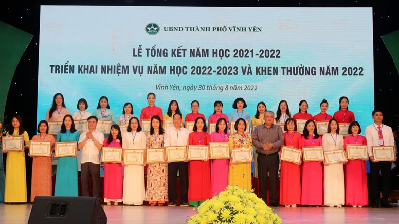Vĩnh Phúc: Thành phố Vĩnh Yên triển khai nhiệm vụ năm học 2022 – 2023