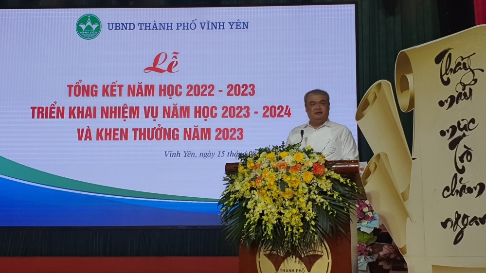 Vĩnh Yên 4 năm tốp đầu ngành giáo dục tỉnh Vĩnh Phúc