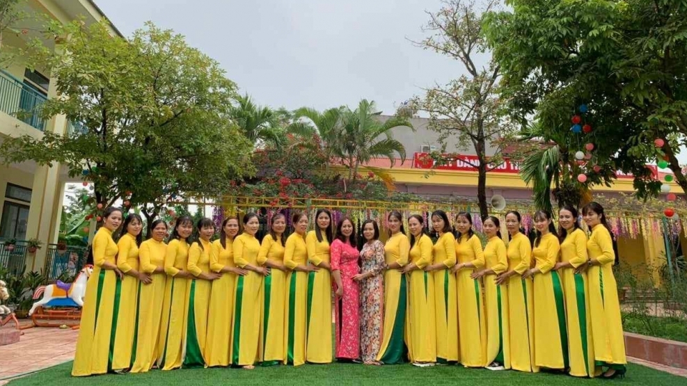 Vĩnh Phúc: Trường MN Yên Phương đứng trong tốp đầu của giáo dục mầm non huyện Yên Lạc