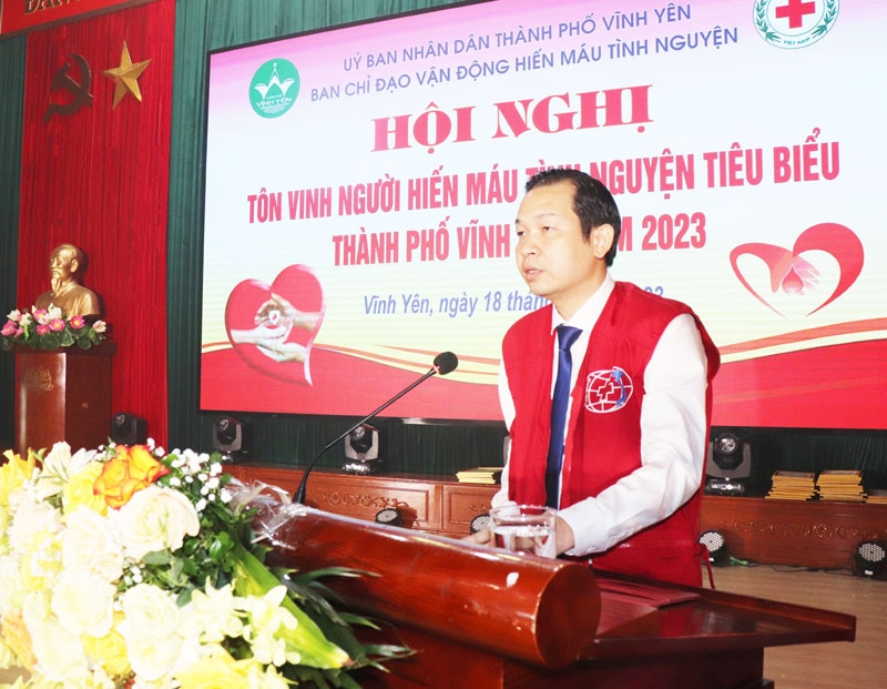 Đ.c Phó Chủ tịch UBND thành phố Hoàng Đình Thuật phát biểu chỉ đạo hội nghị