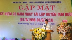 Vĩnh Phúc: Kỷ niệm 25 năm Ngày tái lập huyện Tam Dương