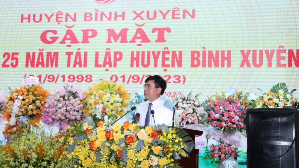 Vĩnh Phúc: Huyện Bình Xuyên có nhiều chuyển biến tích cực sau 25 năm tái lập