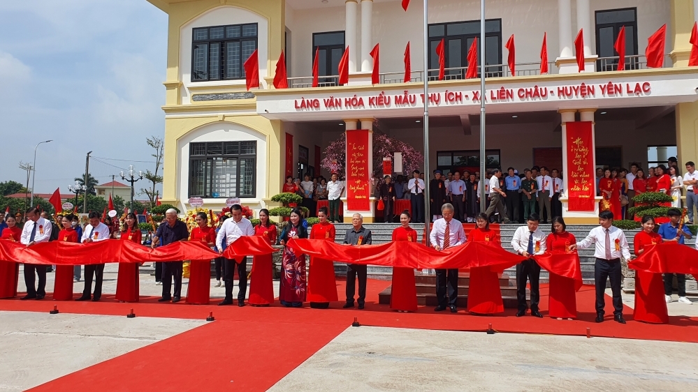 Yên Lạc - Vĩnh Phúc: Khánh thành Thiết chế văn hóa - Thể thao làng Thụ Ích