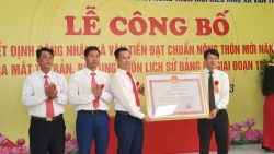 Yên Lạc - Vĩnh Phúc: Công nhận xã Văn Tiến đạt chuẩn xã Nông thôn mới nâng cao