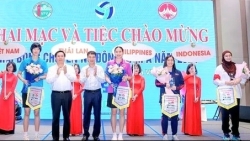 4 quốc gia tranh tài tại giải Bóng chuyền SEA V. League 2024 tại Vĩnh Phúc