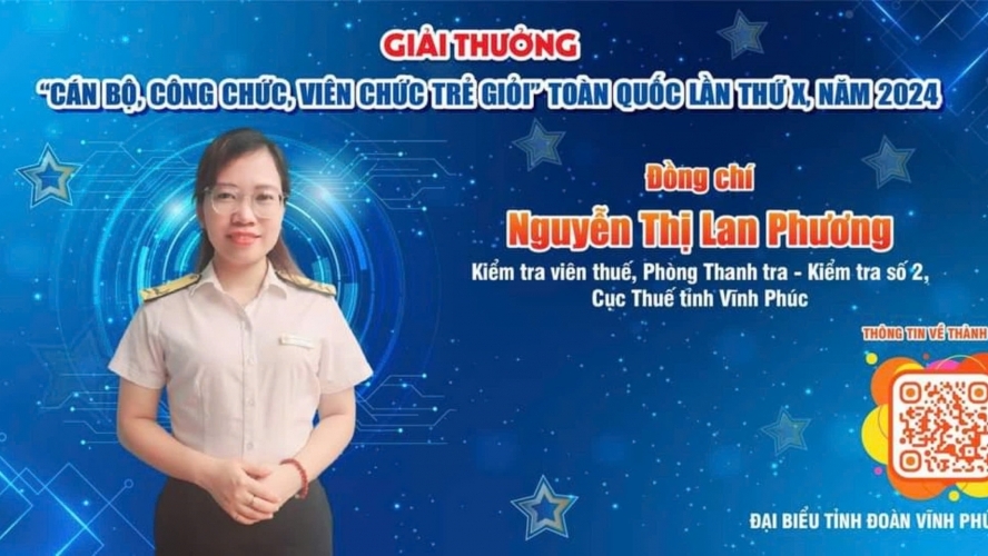 Vĩnh Phúc: 2 công chức trẻ được tuyên dương