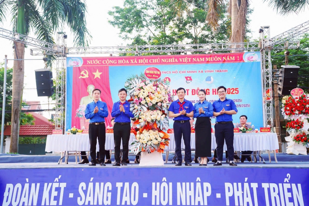 Vĩnh Thành: Sôi nổi chuỗi hoạt động hè chào mừng Quốc khánh 2/9