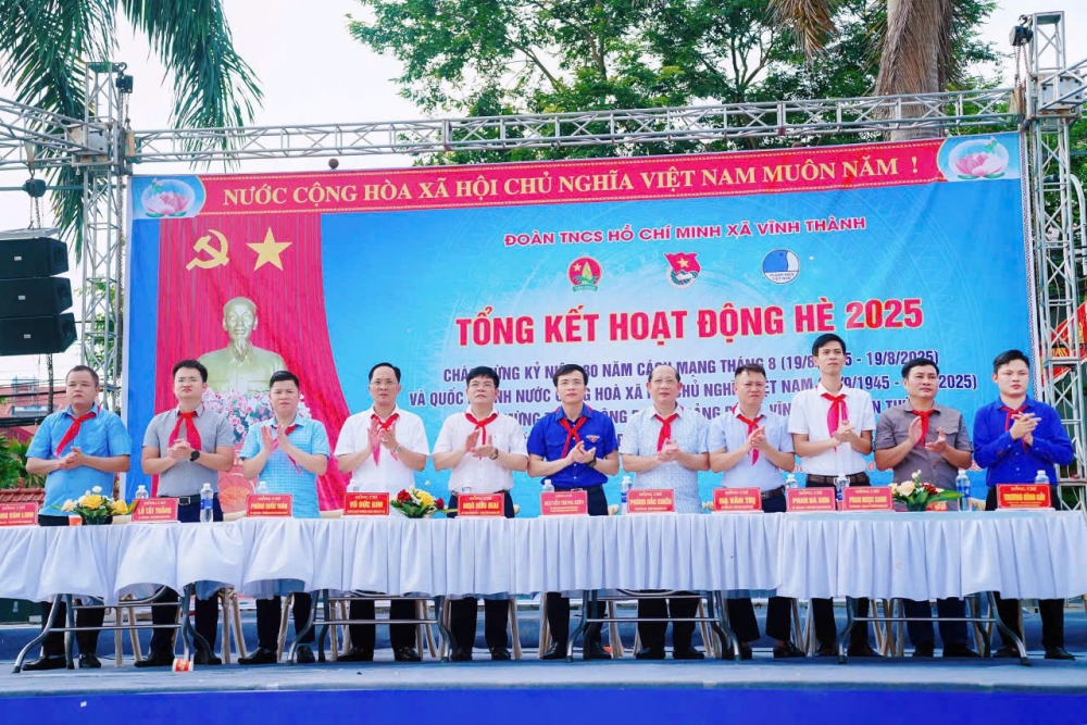 Vĩnh Thành: Sôi nổi chuỗi hoạt động hè chào mừng Quốc khánh 2/9