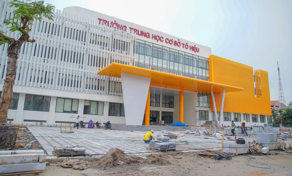 Dự án Trường THCS Tô Hiệu đang bước vào giai đoạn hoàn thiện