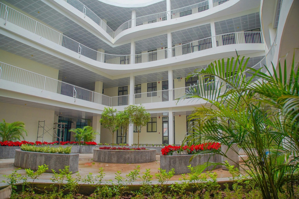 Các hạng mục chính của dự án Trường THCS Tô Hiệu đã cơ bản hoàn thiện.