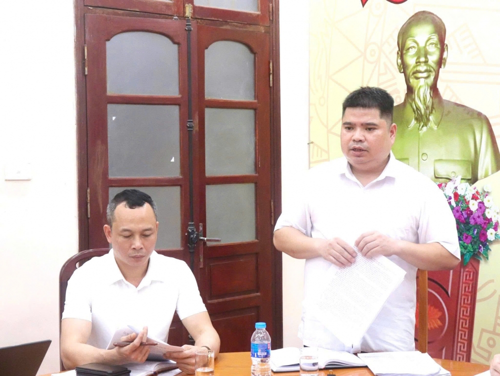 Ban Quản lý dự án phường Vĩnh Phúc báo cáo tiến độ triển khai các dự án trên địa bàn