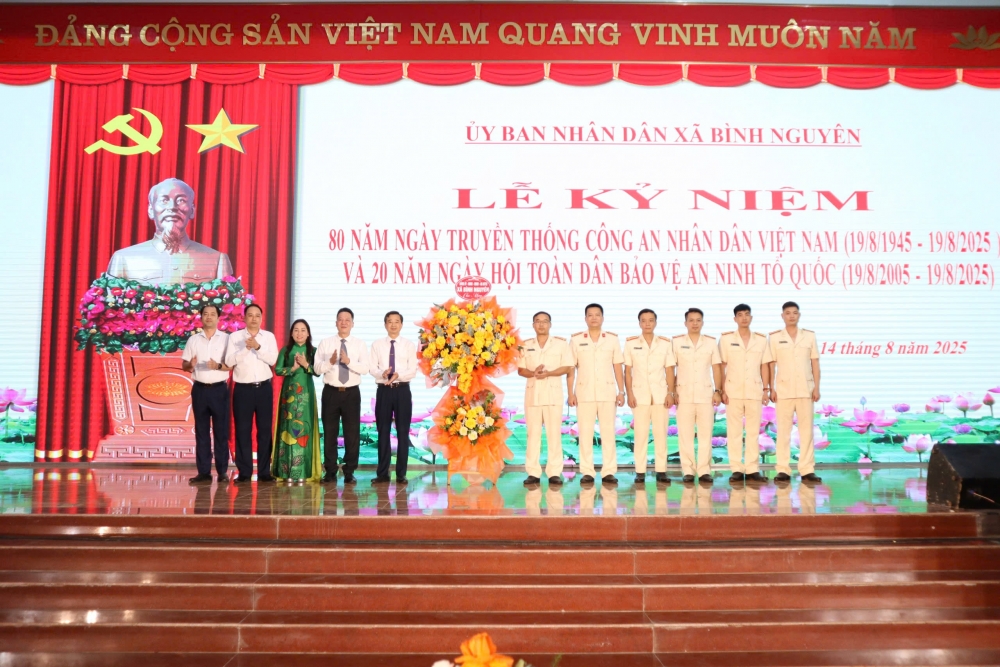 Xây dựng Công an xã Bình Nguyên Xứng đáng là “lá chắn thép”, “thanh bảo kiếm” bảo vệ Nhân dân