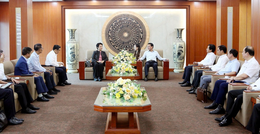 Bí thư Tỉnh ủy Phú Thọ Đặng Xuân Phong tiếp Tập đoàn Amata Thái Lan