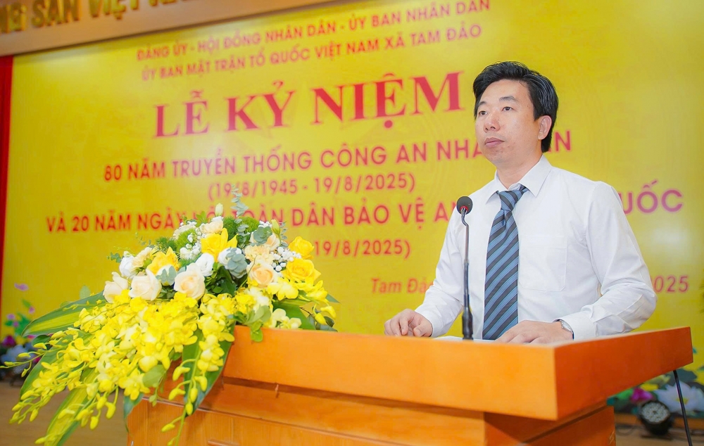 Xã Tam Đảo: Kỷ niệm 80 năm ngày truyền thống Công an Nhân dân Xã Tam Đảo: Kỷ niệm 80 năm ngày truyền thống Công an Nhân dân