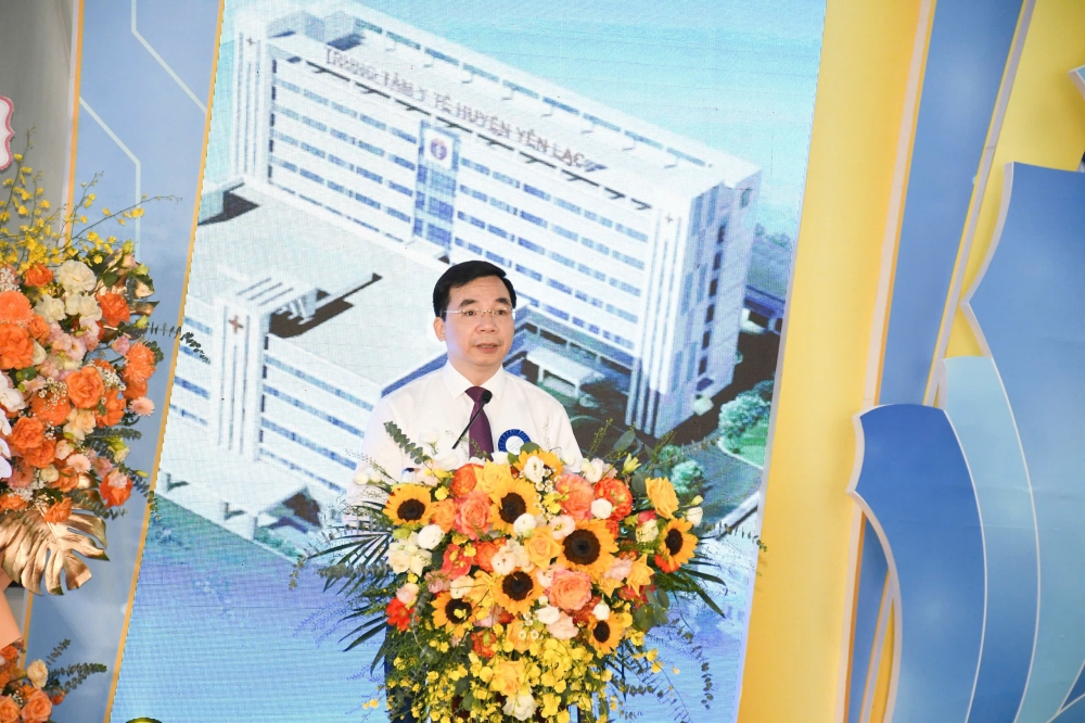 Phú Thọ: Khánh thành Dự án xây dựng, nâng cấp Trung tâm Y tế khu vực Yên Lạc Phú Thọ: Khánh thành Dự án xây dựng, nâng cấp Trung tâm Y tế khu vực Yên Lạc