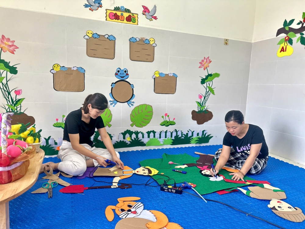 Xã Vĩnh Tường: Lấy học sinh làm trung tâm để nâng cao chất lượng toàn diện