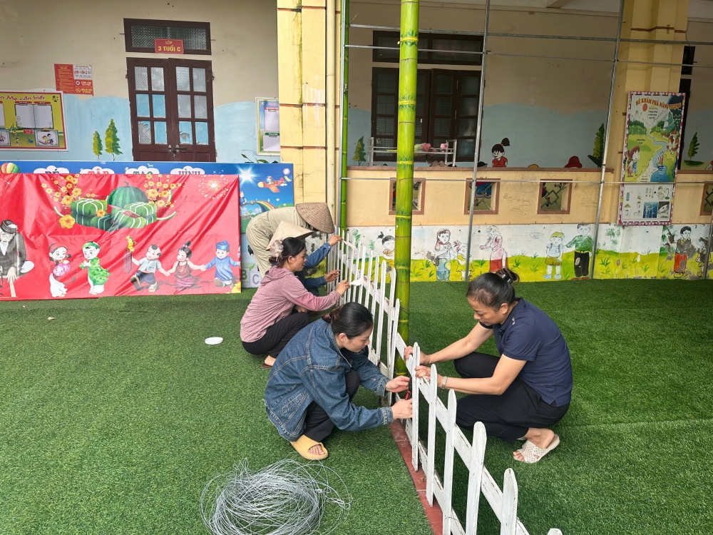 Phú Thọ: Xã Tam Dương sẵn sàng bước vào năm học mới