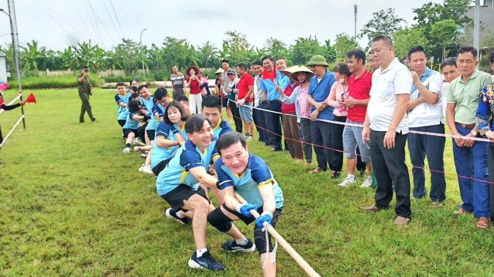 Xã Thổ Tang: Sôi nổi giải thể thao chào mừng Quốc khánh 2/9