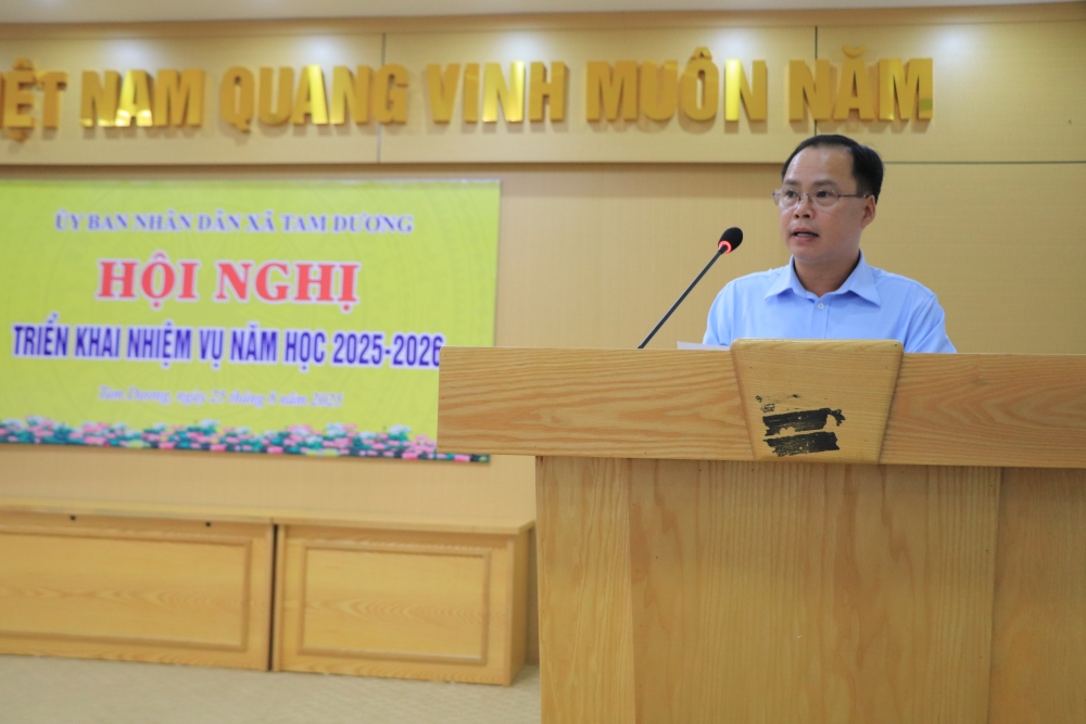 Phú Thọ: Giáo dục xã Tam Dương hướng tới đổi mới và bứt phá trong năm học mới